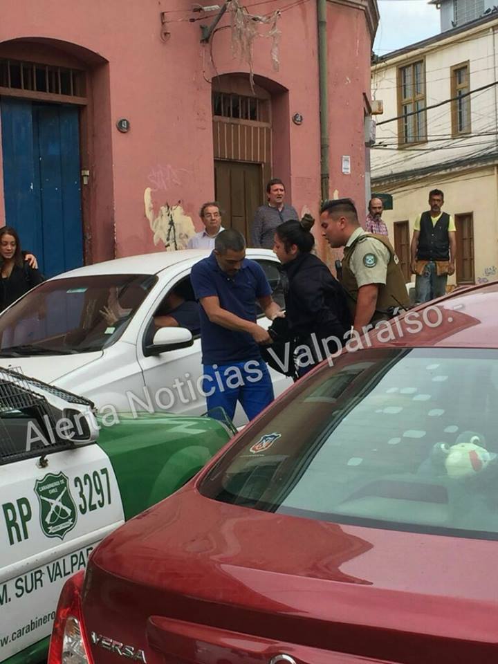 Dos peligrosos delincuentes detenidos en Valparaíso.