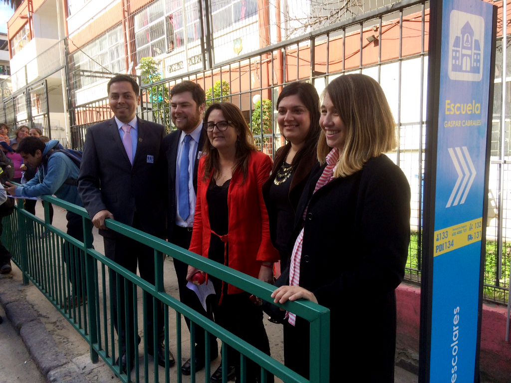 Escuela Gaspar Cabrales de Valparaíso celebra culminación del proyecto “Al Colegio Seguro”
