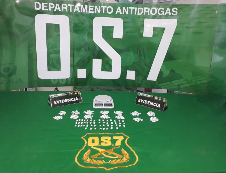 O.S.7 DE CARABINEROS INCAUTA DROGA EN DOS DOMICILIOS EN LA COMUNA DE LLAY-LLAY.