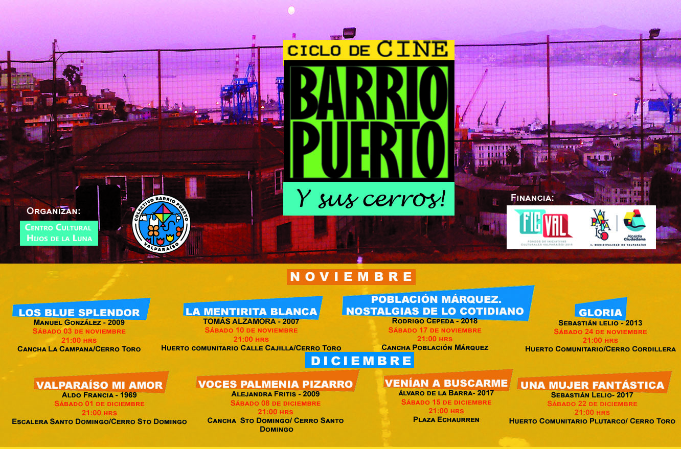 Ciclo de Cine vuelve a las calles del Barrio Puerto de Valparaíso