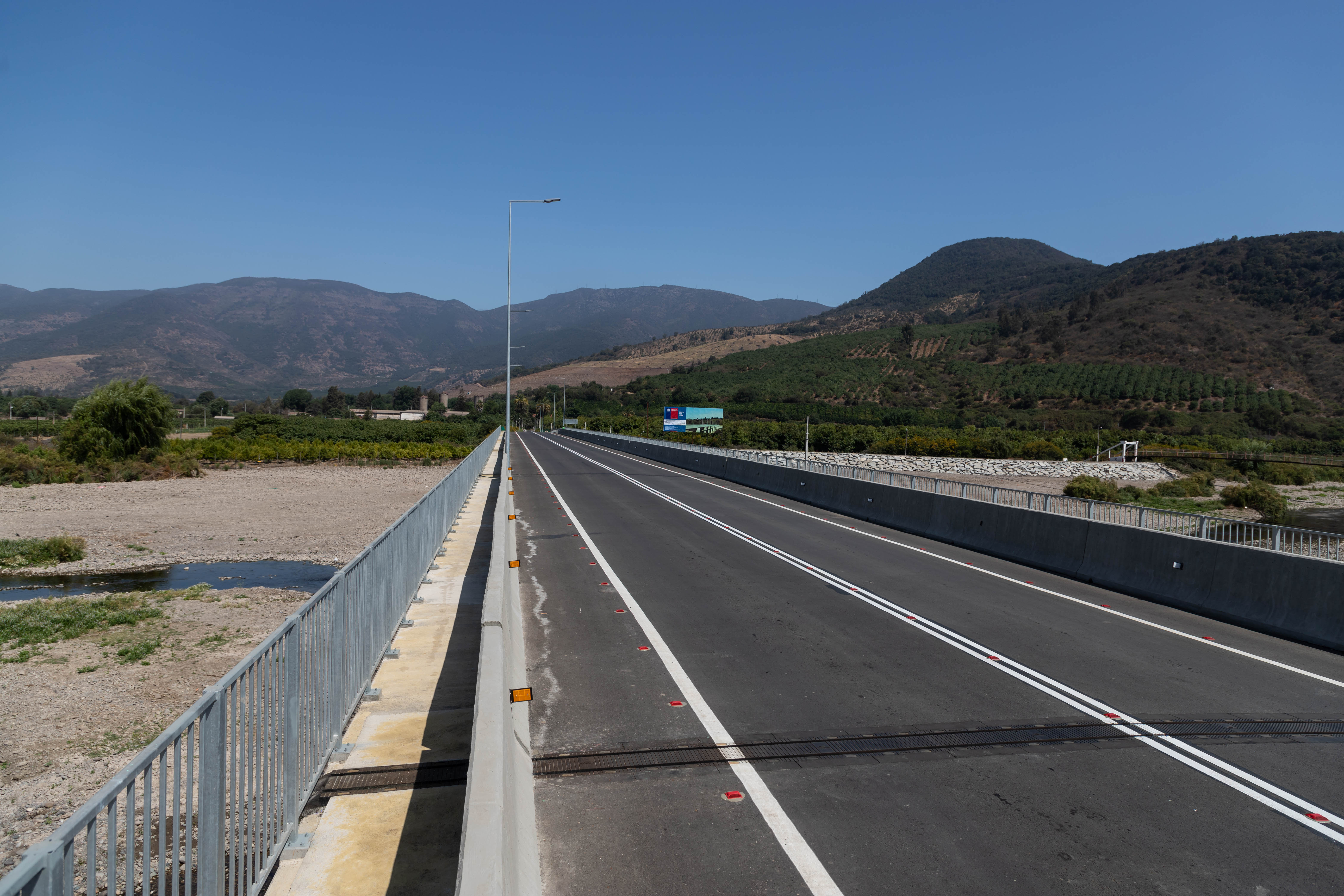 La Cruz: Inauguración Puente Lo Rojas