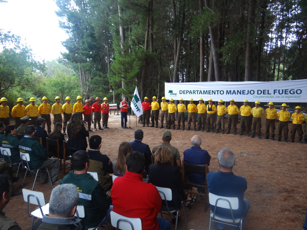 Autoridades conmemoraron el Día Nacional del Brigadista Forestal en la región de Valparaíso
