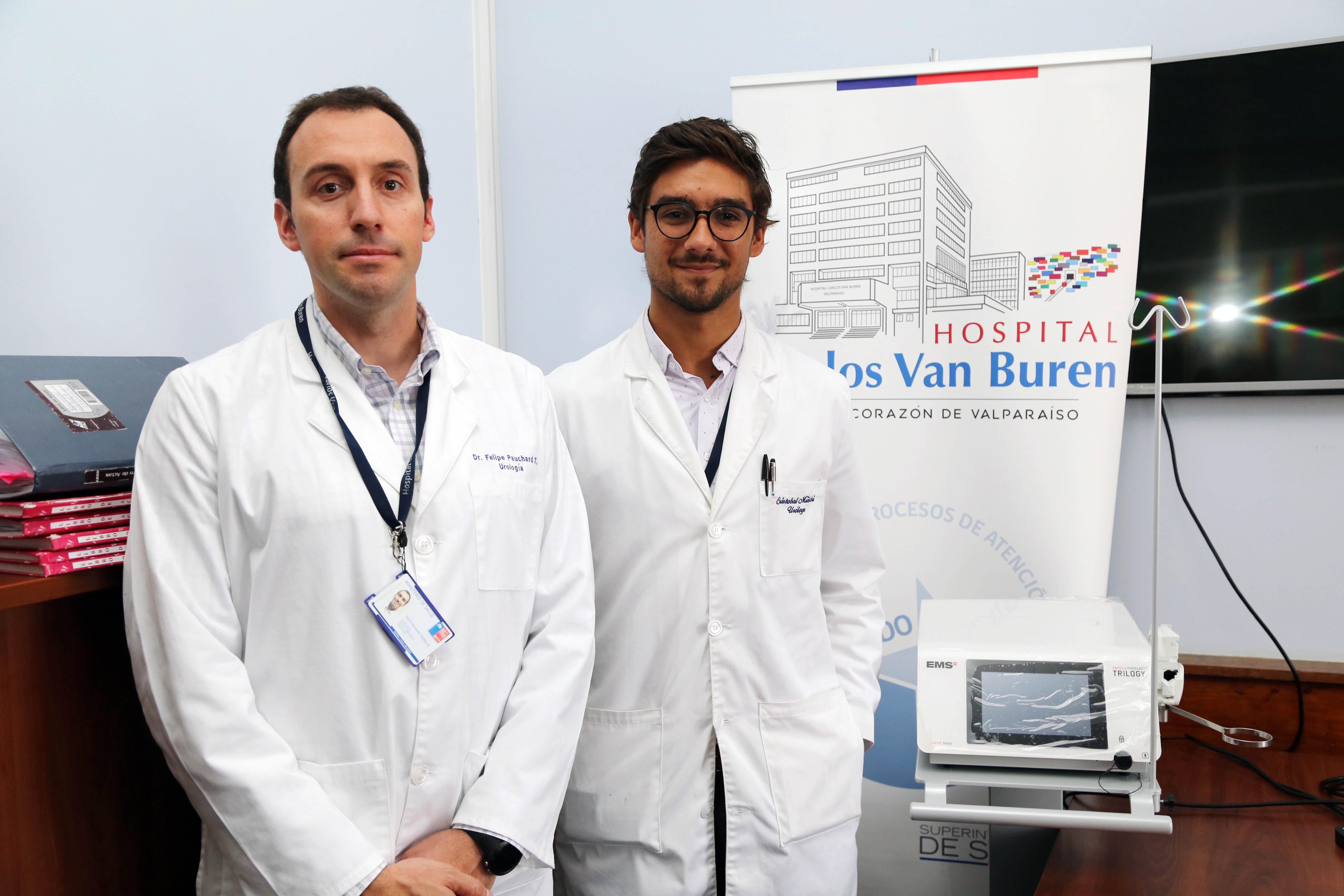 Hospital Van Buren trata cálculos renales con tecnología única en Sudamérica