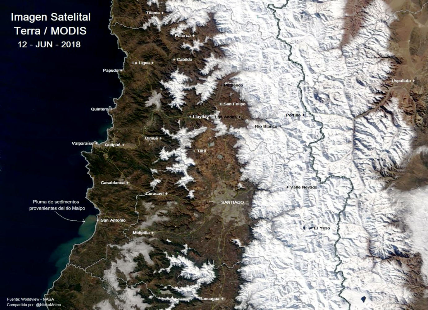 UPLA desarrollará atlas de incendios forestales de la región de Valparaíso con imágenes satelitales