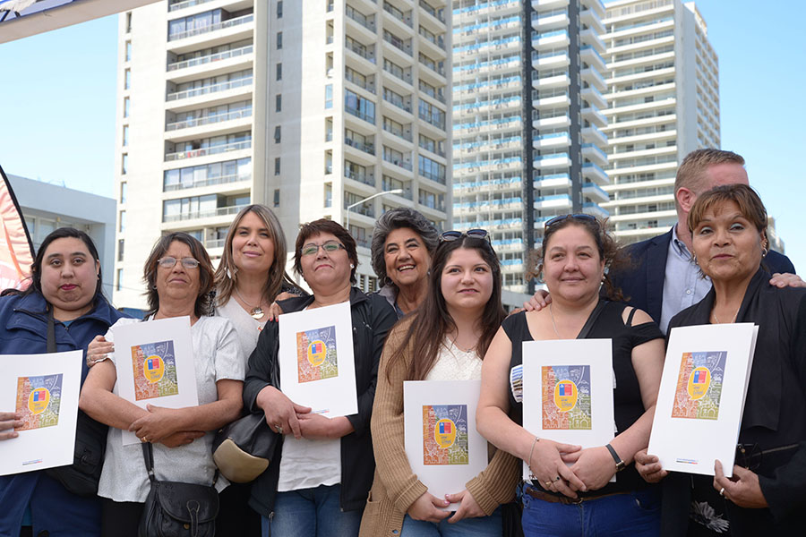 131 FAMILIAS DE VIÑA DEL MAR FUERON BENEFICIADAS CON SUBSIDIOS HABITACIONALES ENTREGADOS POR EL MINVU
