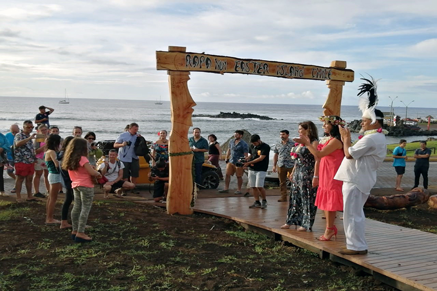 Rapa Nui estrena punto de encuentro entre el turismo y la cultura
