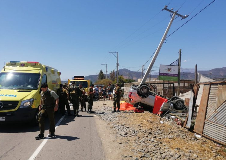 Una mujer y su suegra murieron tras terrible accidente de tránsito en Quillota