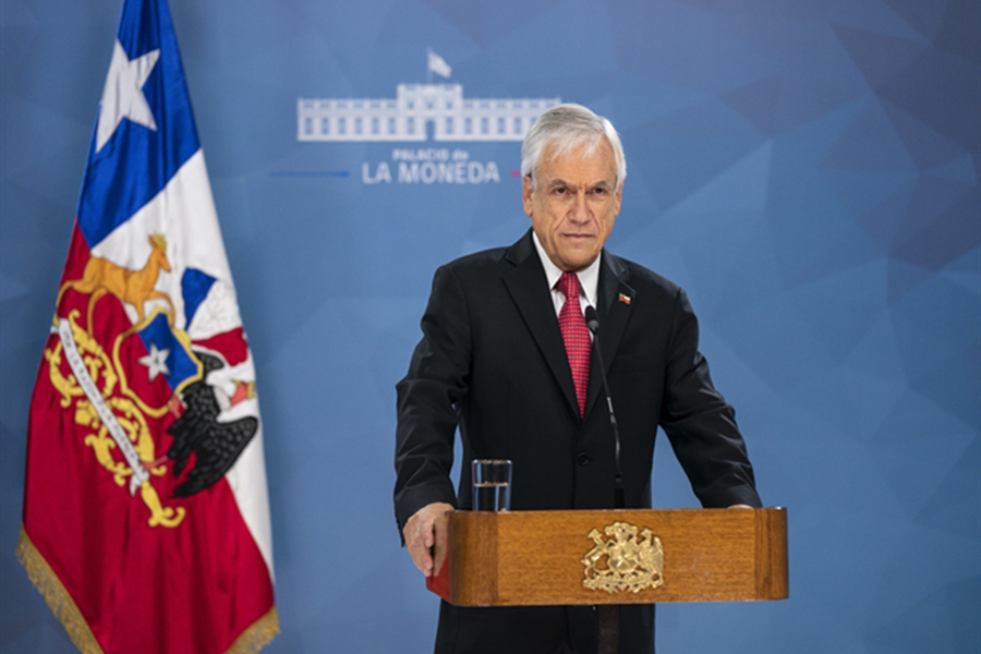 Presidente Piñera decreta Estado de Excepción Constitucional de Catástrofe en todo el país por 90 días para enfrentar coronavirus: “Cuidémonos entre todos”
