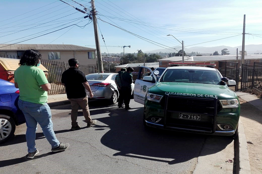 Carabineros recuperó automovil robado que fue utilizado para cometer ilícitos en Villa Alemana