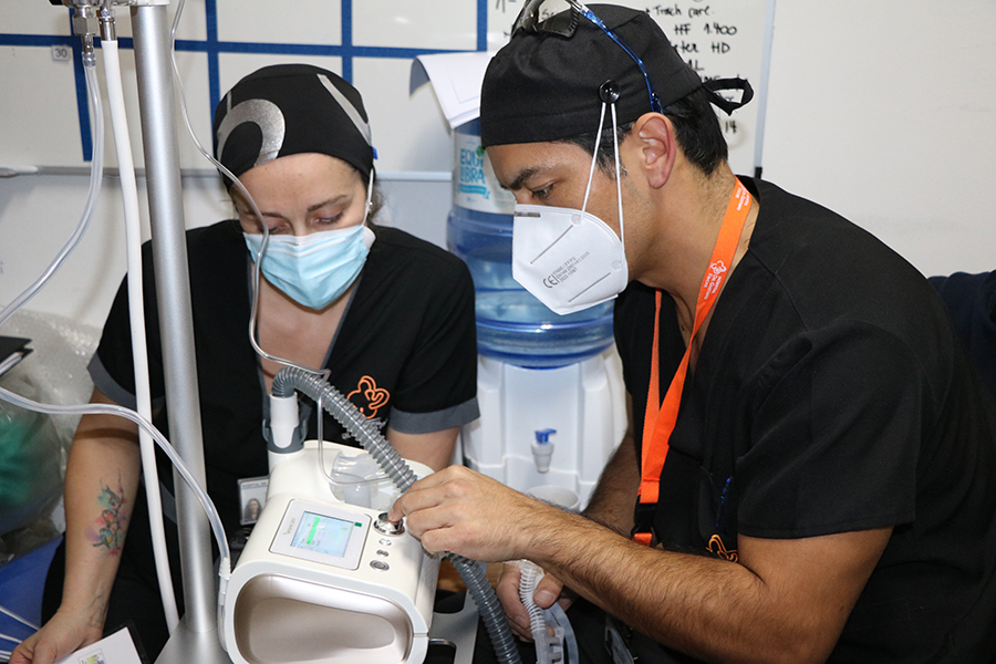 Hospitales de alta complejidad de la red SSVQ aplican técnica de oxigenación de alto flujo para tratar pacientes COVID