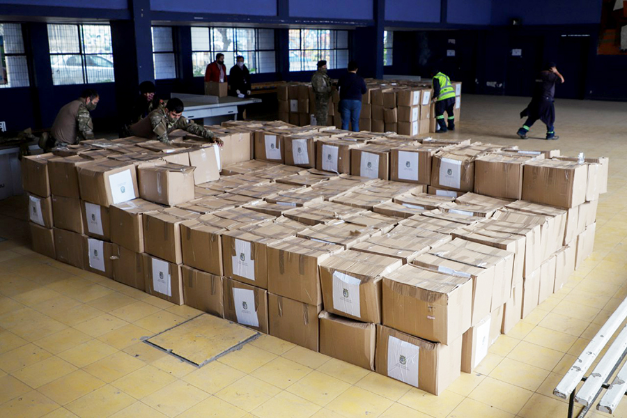 Alcaldía Ciudadana comienza entrega de cajas de alimento respetuosa