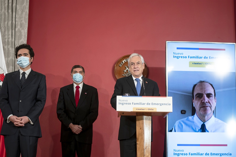 Presidente Piñera firma proyecto que amplía Ingreso Familiar de Emergencia para beneficiar a hasta 5,6 millones de personas: “Llega mucho más allá de los grupos vulnerables e incluye a la clase media”