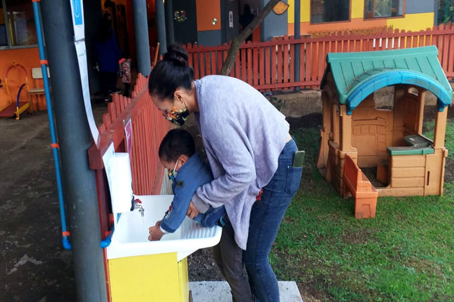 Párvulos de Rapa Nui vuelven a los jardines infantiles de la JUNJI tras receso por COVID-19