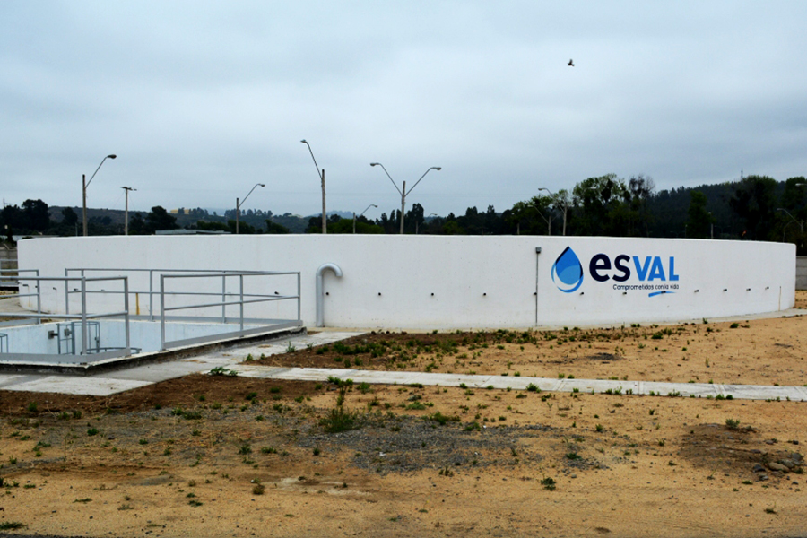 Obras de regulación de agua potable de Esval optimizarán el servicio en más de 1.000 hogares