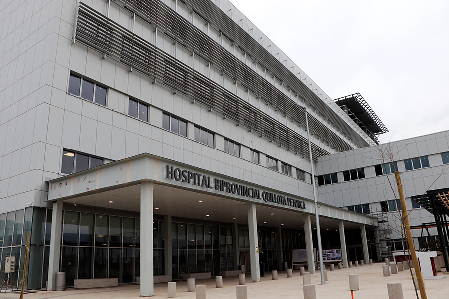 Hospital Biprovincial Quillota Petorca del Servicio de Salud Viña del Mar Quillota alcanza un 98% de construcción total