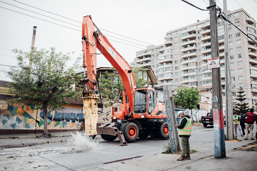 Inicia segunda etapa de obras de conservación vial y reparación de espacios públicos de avenida Matta