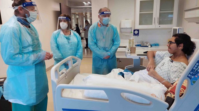 Hospital Dr. Gustavo Fricke cierra el mes del corazón con dos nuevos trasplantes cardiacos