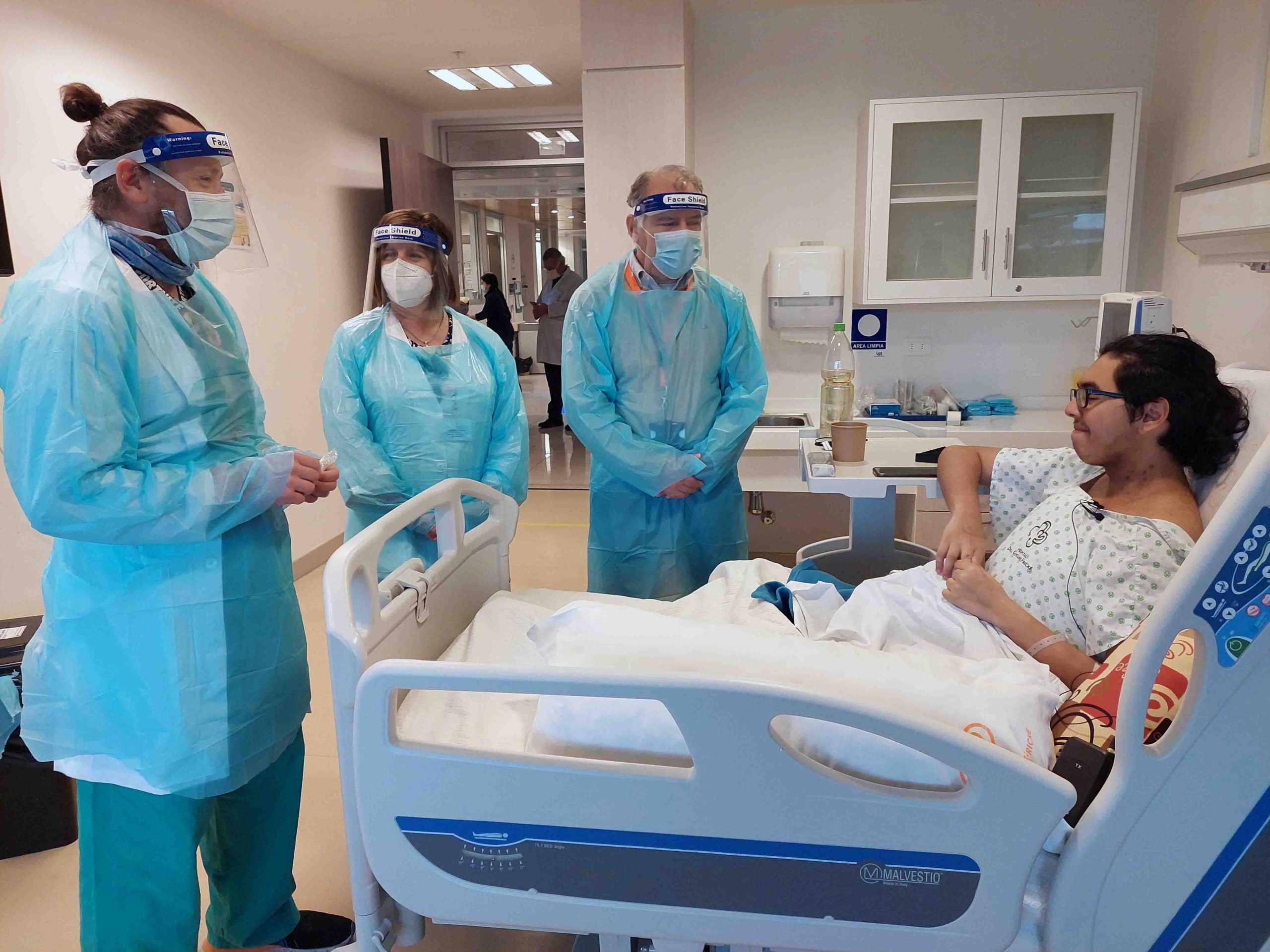 Hospital Dr. Gustavo Fricke cierra el mes del corazón con dos nuevos trasplantes cardiacos