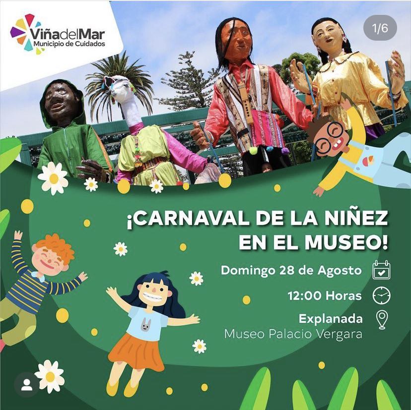 ¡Carnaval de la Niñez en el Museo Palacio Vergara! Ven con tu disfraz y disfruta de una mañana de diversión