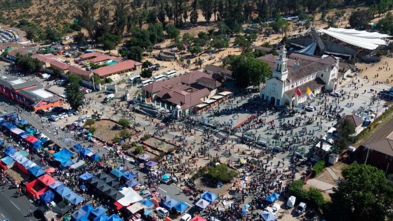 Más de 1 millón de personas concurrieron hasta el Santuario de Lo Vásquez