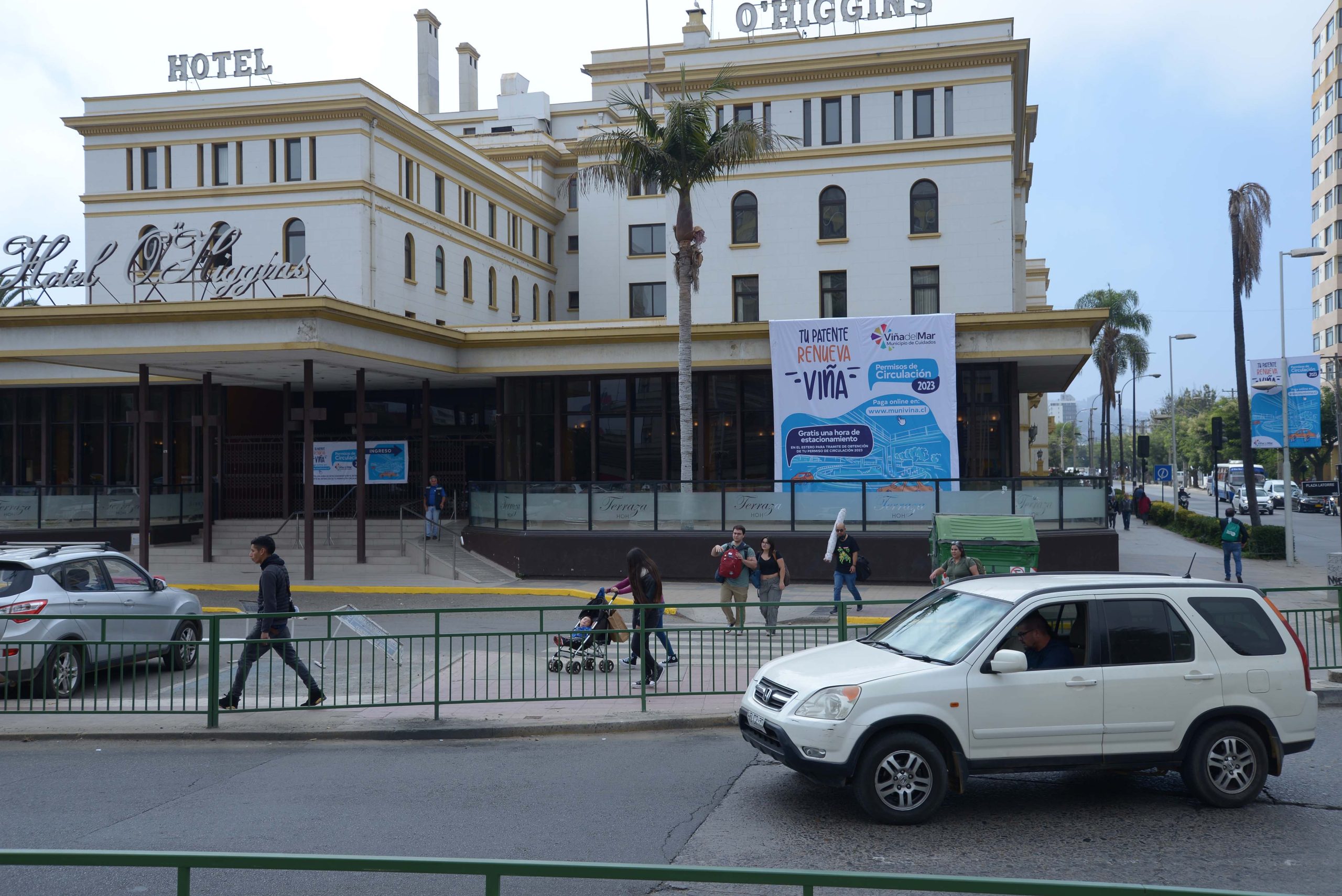 HOTEL O’HIGGINS FUE HABILITADO COMO CENTRO PARA OBTENER PERMISO DE CIRCULACIÓN EN VIÑA DEL MAR