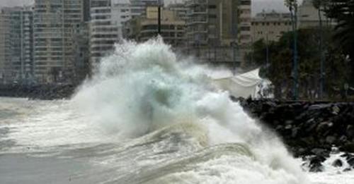 Armada alerta nuevo aviso de marejadas para las costas del país