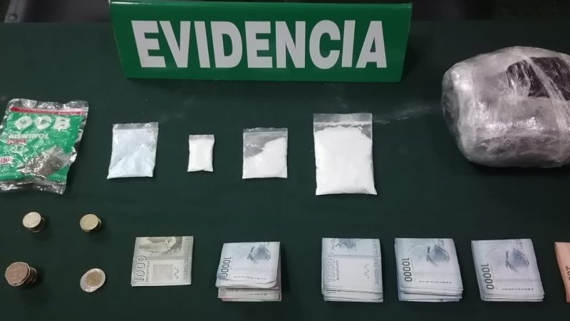 MALA MANIOBRA VIAL TERMINÓ CON SUJETO DETENIDO CUANDO TRASLADABA DROGA EN VIÑA DEL MAR
