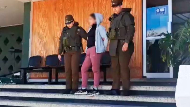 Carabineros del OS9 Valparaíso detuvo a mujer tras robo a local comercial de Playa Ancha