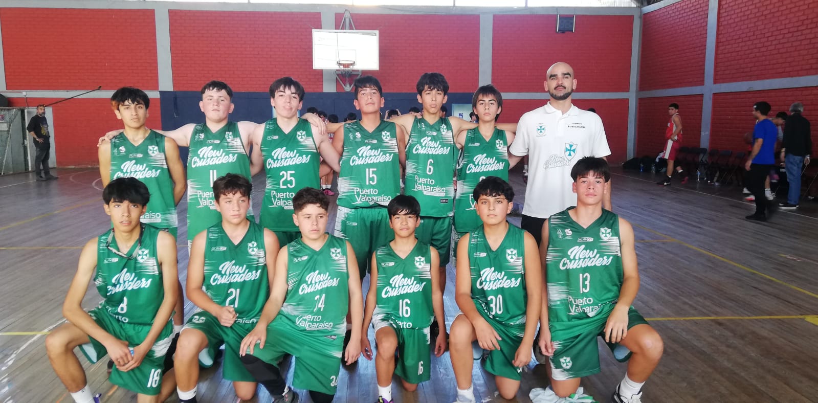 Club New Crusaders en categoría U-15 y U-13 participará en Mundialito de Básquetbol en Argentina